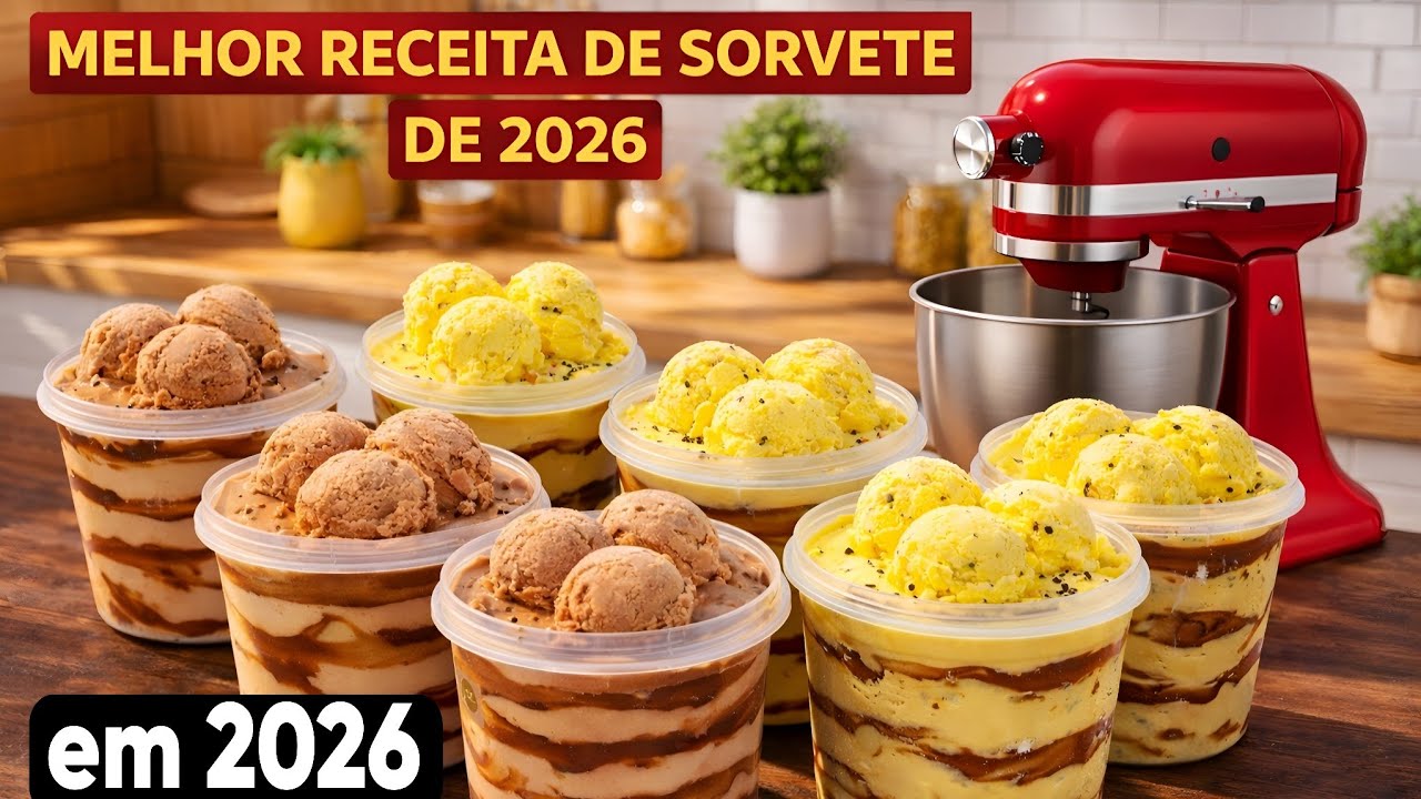 FATURE AUTO COM SORVETE CASEIRO PROFISSIONAL NA BATEDEIRA EM 2026