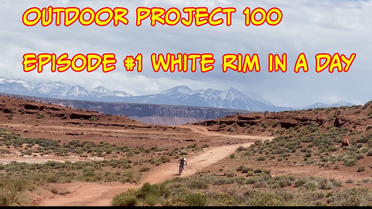 OP100 Episode 1 : White Rim in a Day plus 5 secrets to completing endurance events.