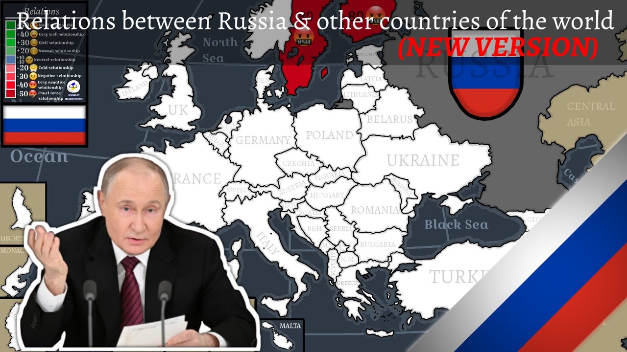 Relations between Russia & other countries of the world