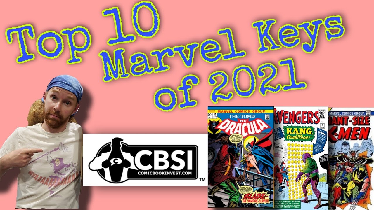 Top 10 Marvel Keys of 2021 by CBSI