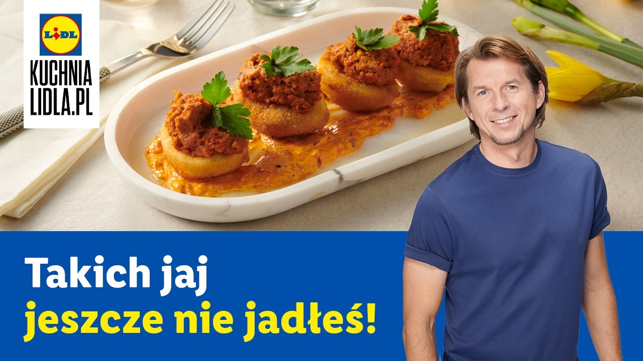 Wielkanocne chrupiące jaja faszerowane | Karol Okrasa & Kuchnia Lidla