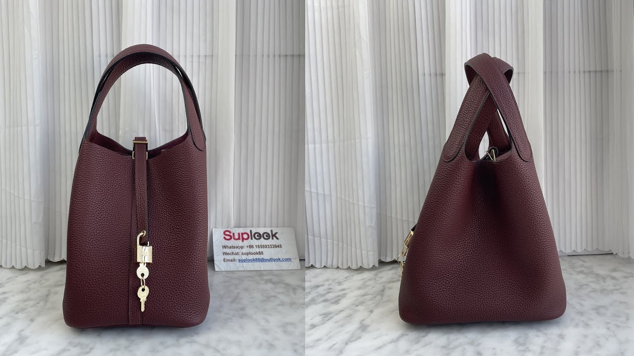 Hermès Picotin Lock 18 Eclat Bag Red Review #bag #review #unboxing