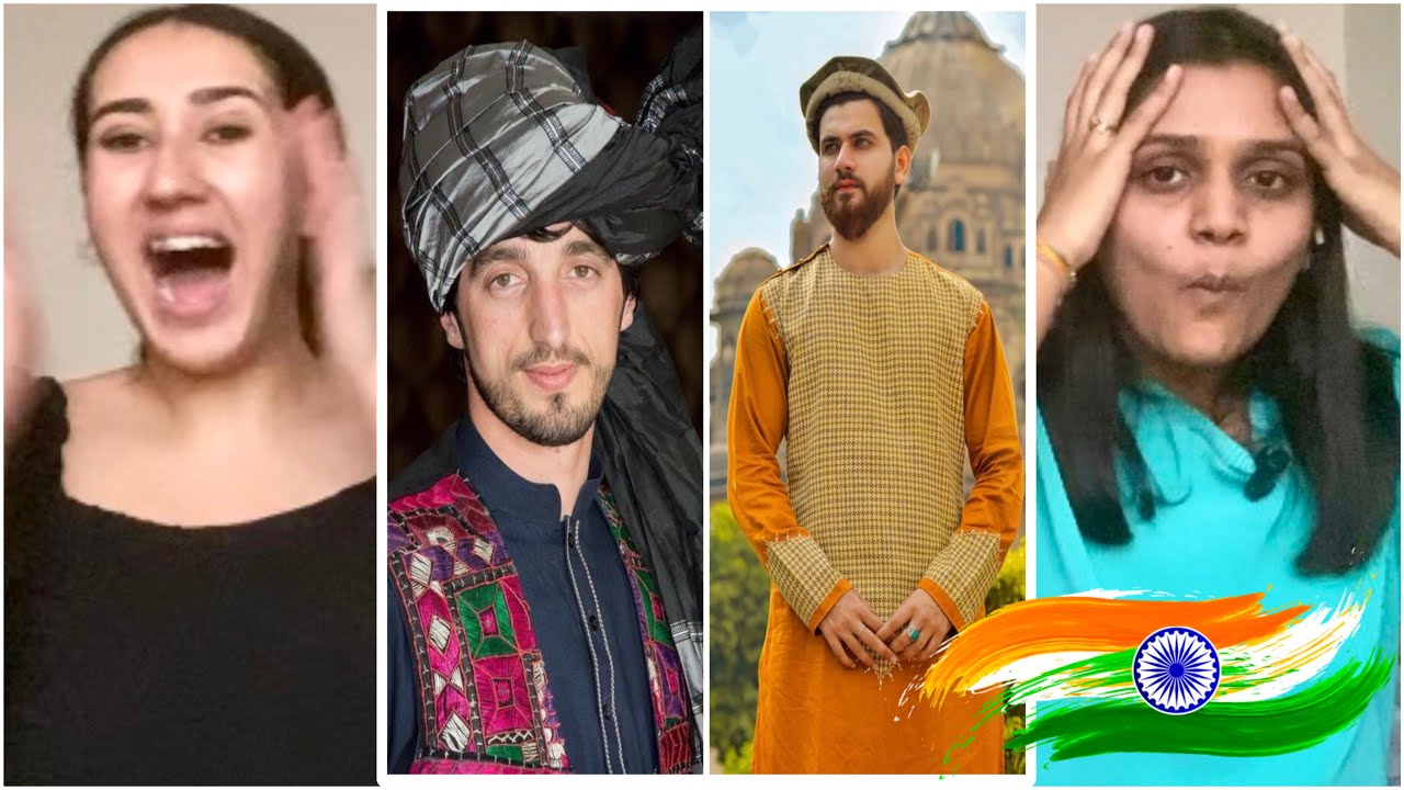 Indian Reaction on Pathan Tik Tok Videos