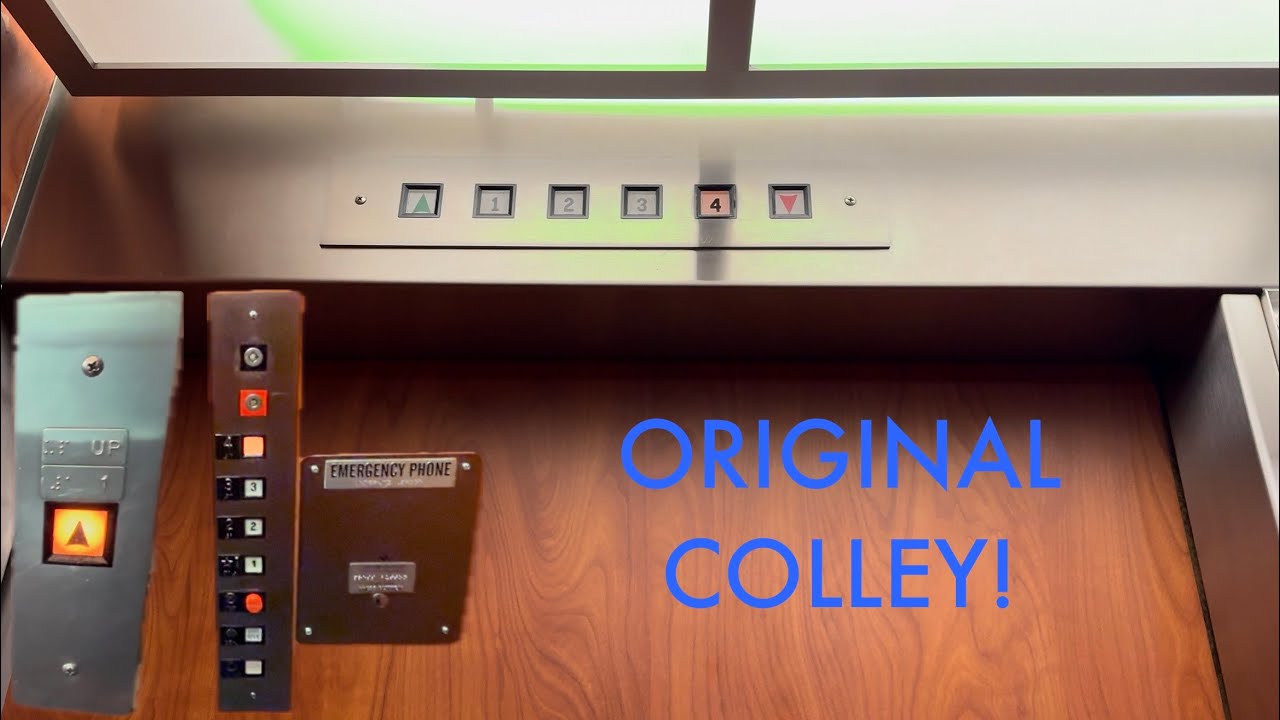 ORIGINAL 1979 Colley Hydraulic Elevator At Glen Hill North Building B In Glen Ellyn, IL