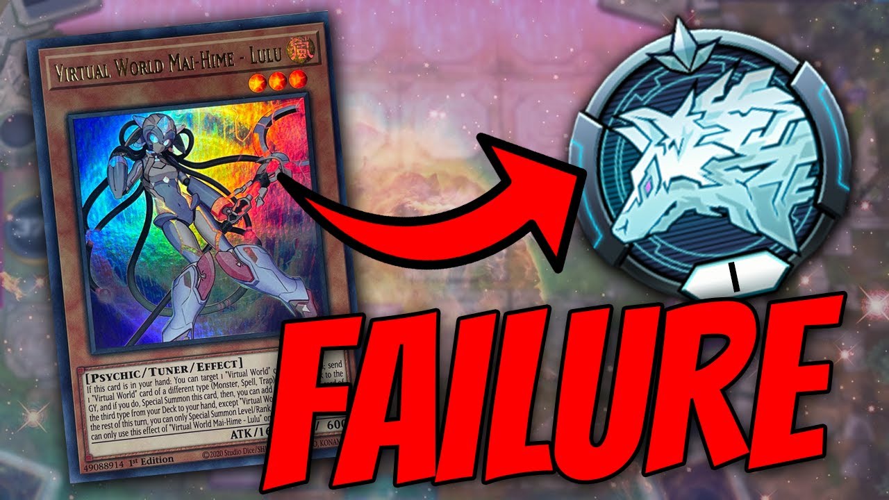 I failed... (Yu-Gi-Oh! Master Duel)