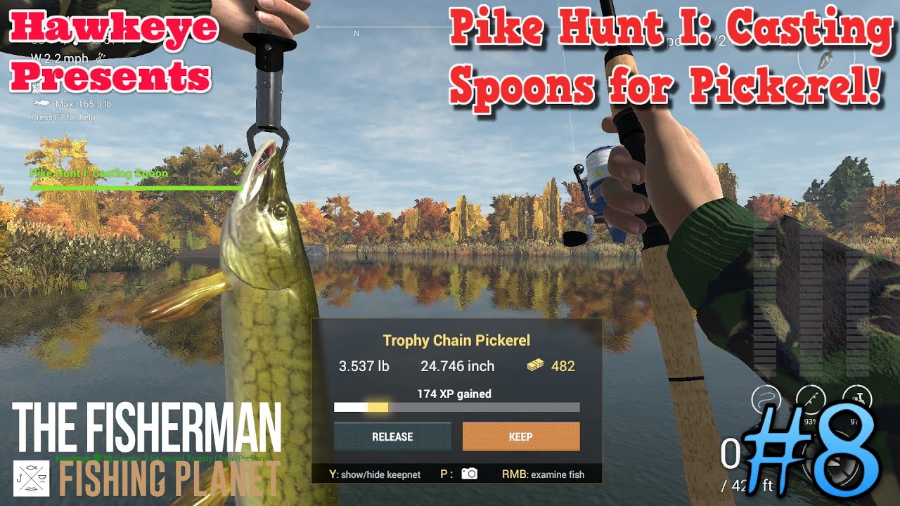 Рыбак - Fishing Planet: Охота на щуку I - Ловля щуки на блесну!