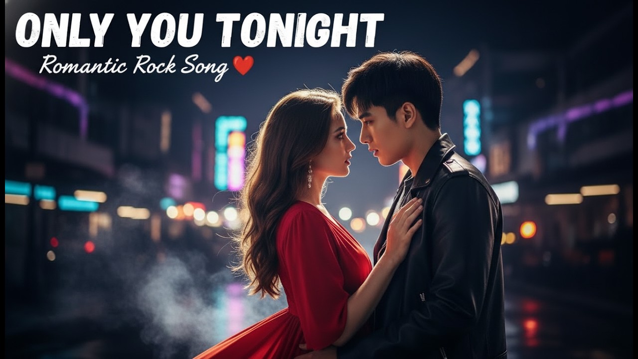 Romantic Rock Love Song ❤️ Only You Tonight | Emotional Love Story Music Video