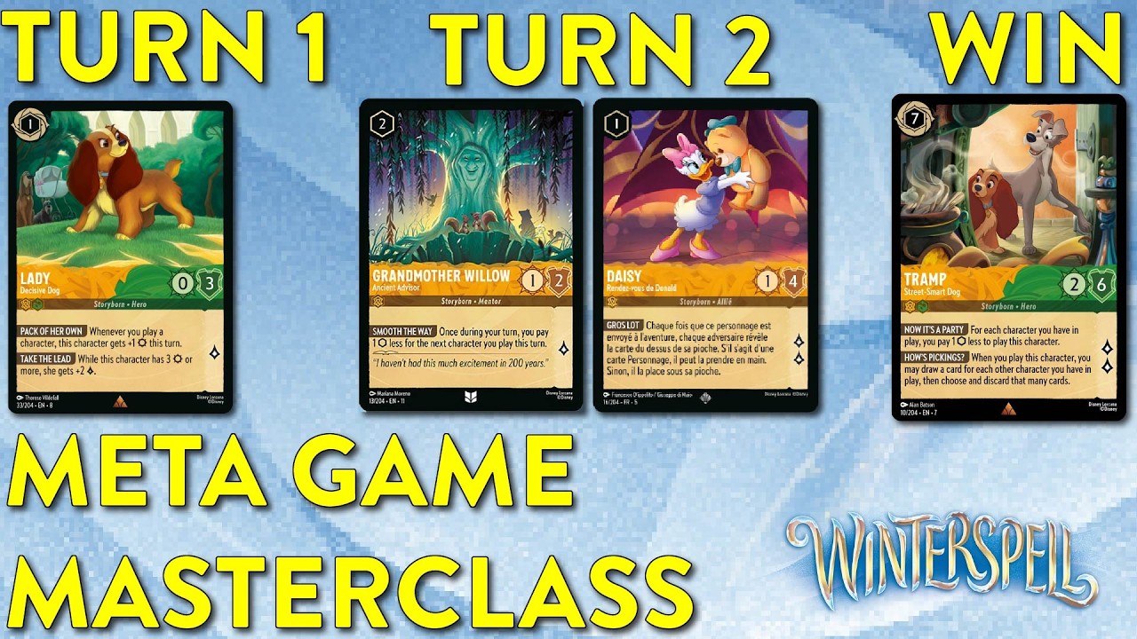 HOW TO BUILD (AND BEAT) META DECKS! | Disney Lorcana Metagame & Deckbuilding Lesson