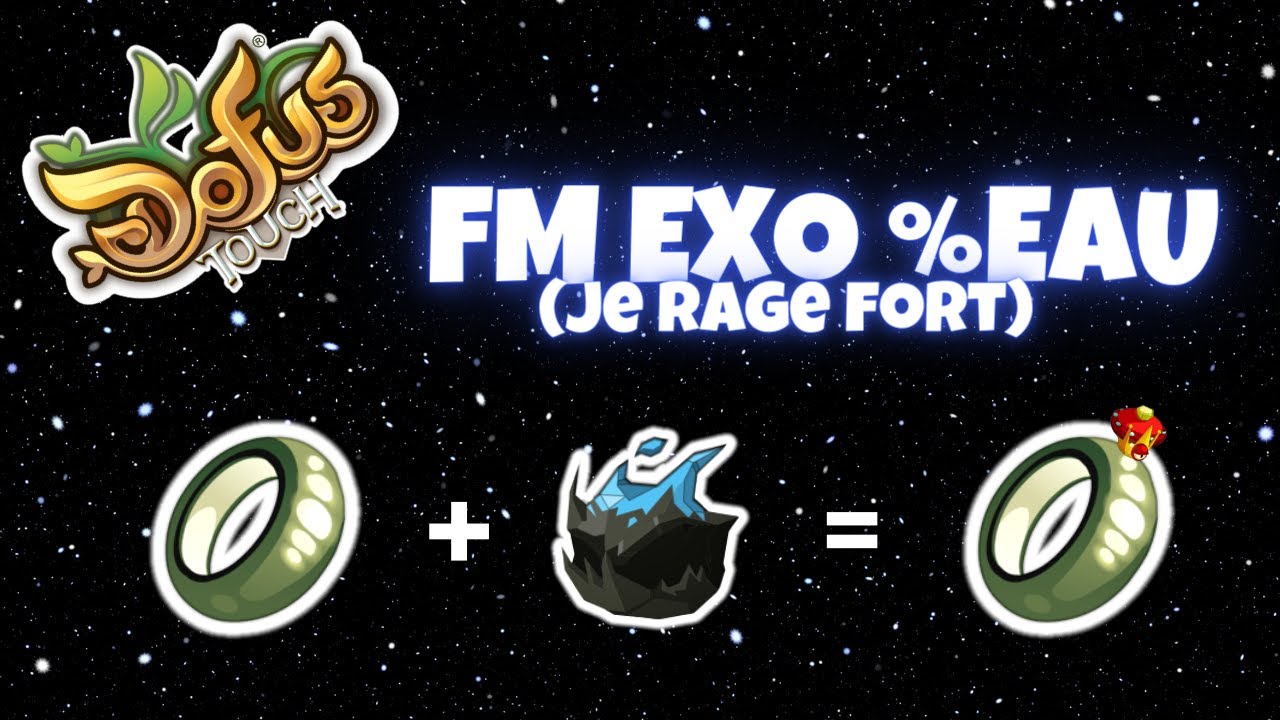 DOFUS TOUCH - Fm anneau BANDIT SPECTRAL %EAU ! (AAAHHHH)