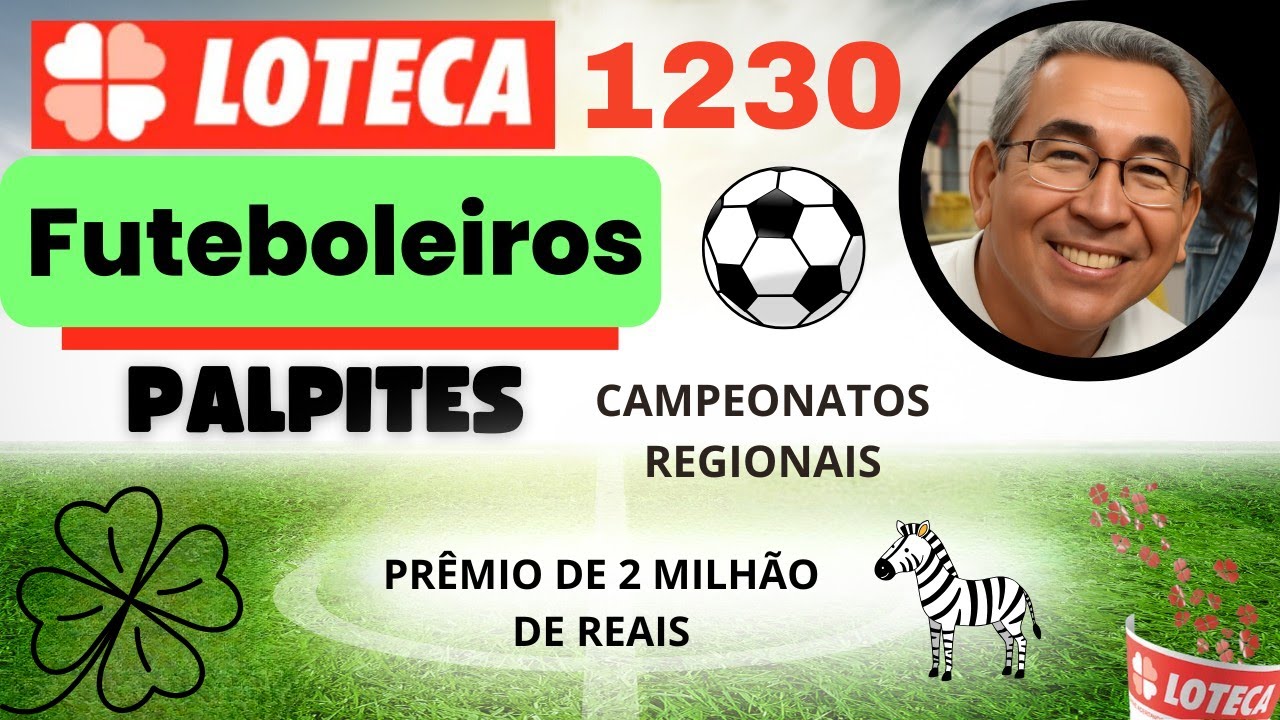LOTECA 1230 | GRADE FINAL | PRÊMIO R$ 2 MILHÕES