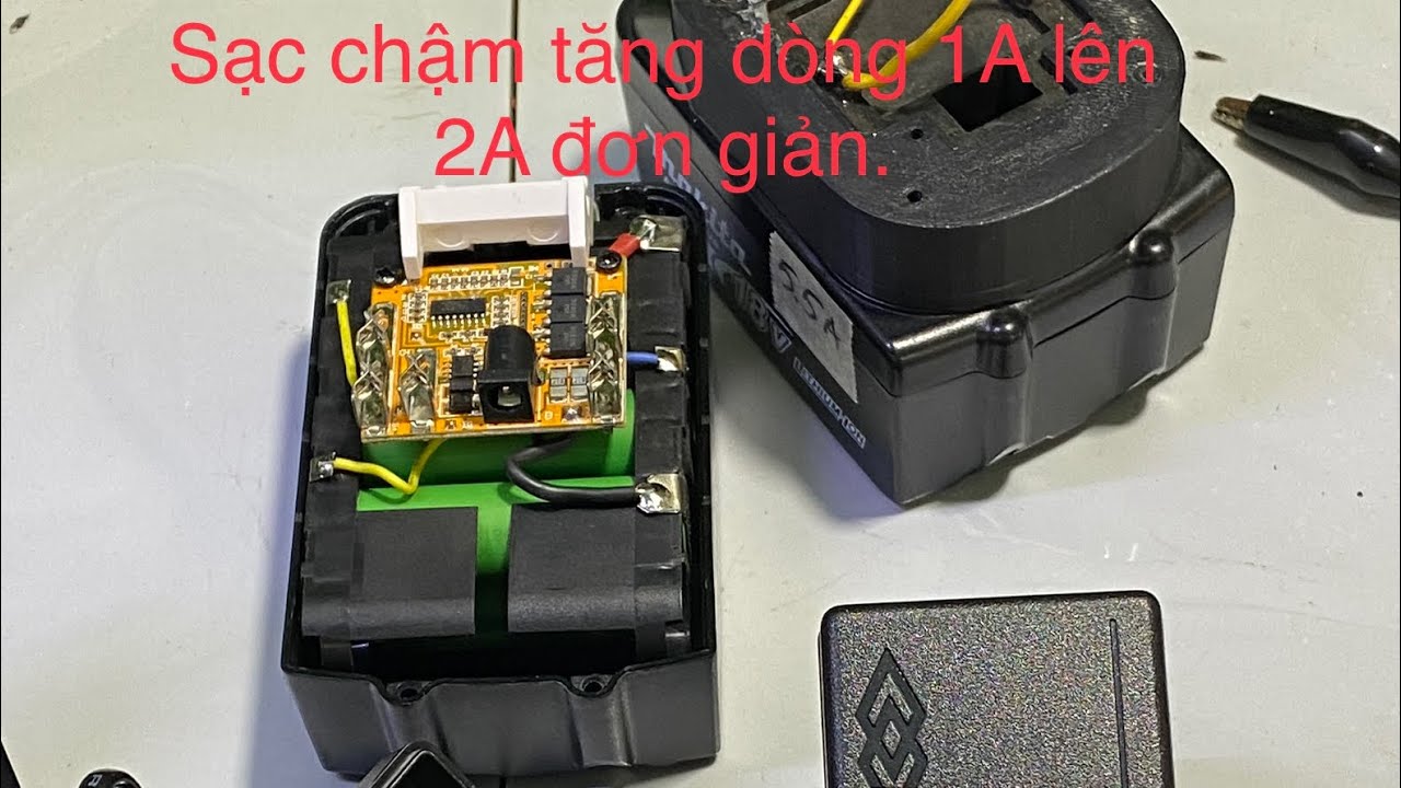 Cách tăng dòng sạc 1A lên 2A cho những củ sạc rẻ tiền đơn giản.