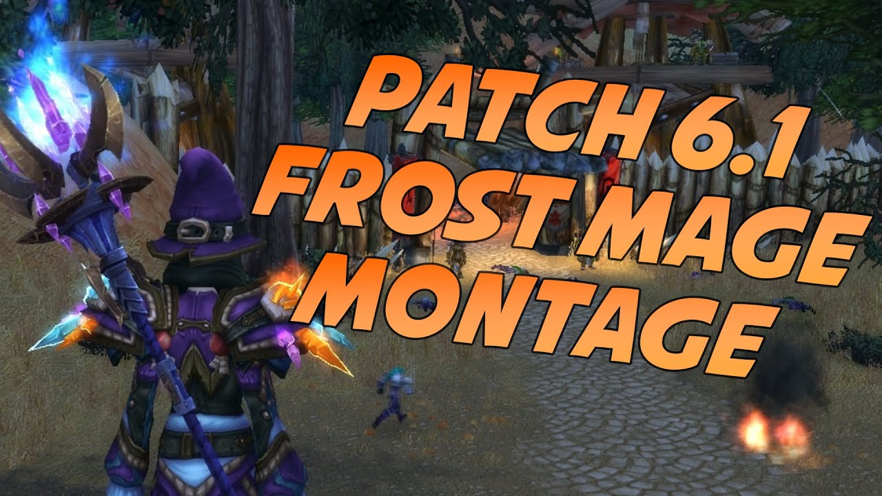 Cartoonz - Patch 6.1 Frost Mage PvP Montage ( Warlords of Draenor )