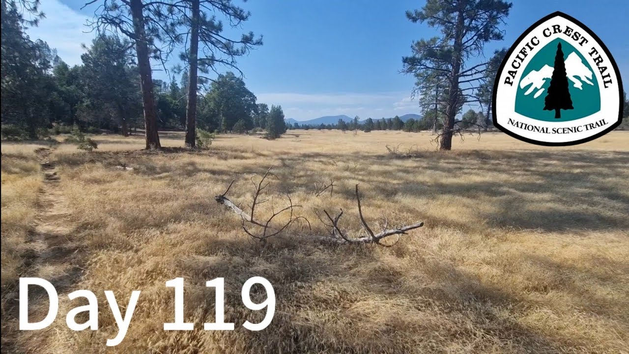 Day 119 - Cruising in 95°F/35°C, Hot, Hot, Hot! - Pacific Crest Trail 2025
