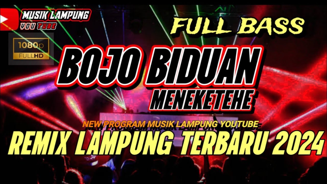 BOJO BIDUAN || REMIX LAMPUNG TERBARU 2024 || MUSIK FULL BASS TERBARU || DI COBA PAKE HEADSEAT