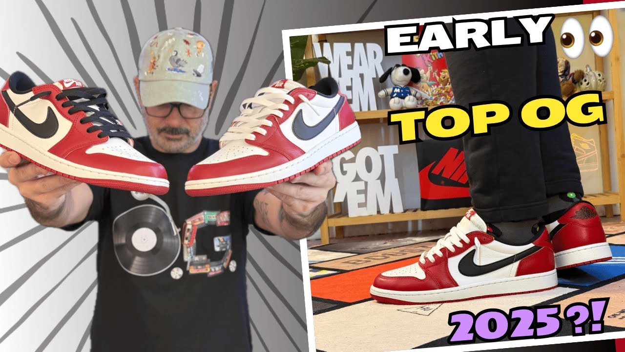 Предварительный взгляд! Air Jordan 1 Low 