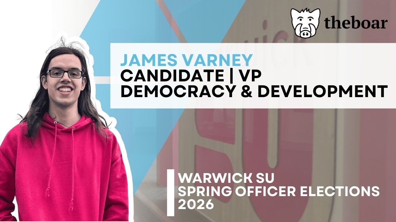 James Varney | VP for Democracy and Development Candidate | The Boar SU Election Coverage 2026