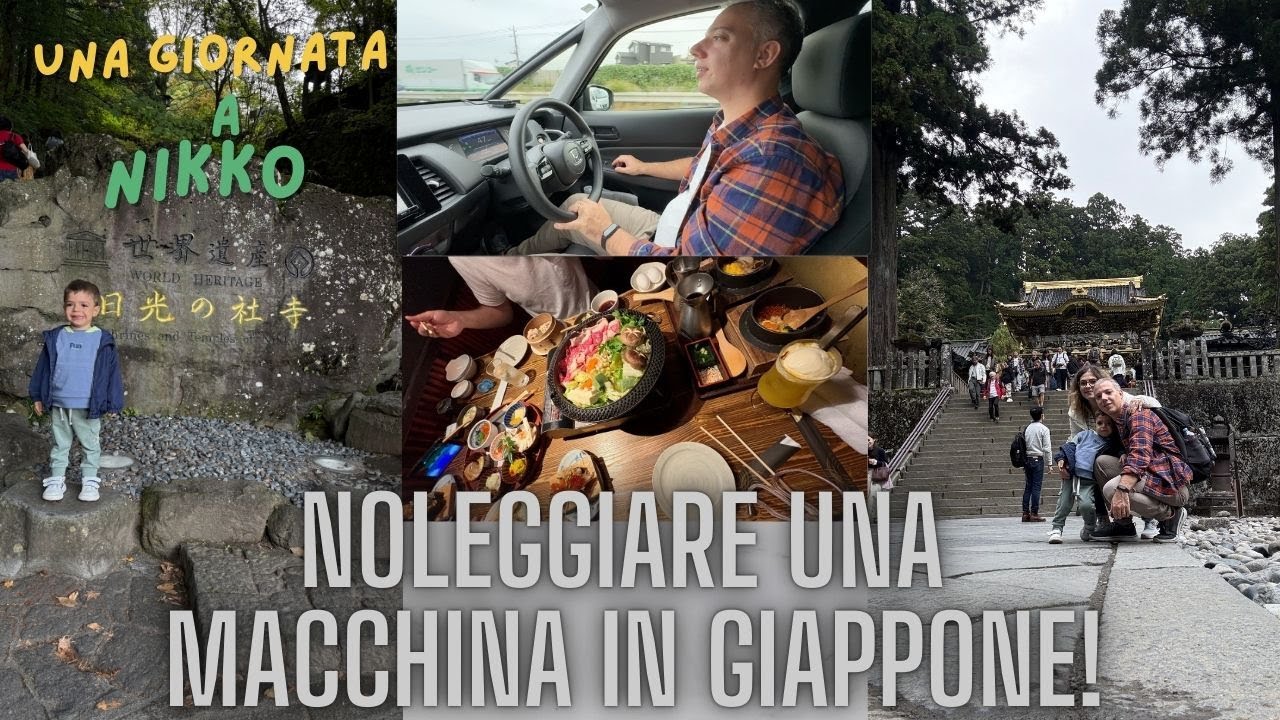NOLEGGIAMO UNA MACCHINA IN GIAPPONE, COME?? | Una giornata a Nikko, Patrimonio Unesco!