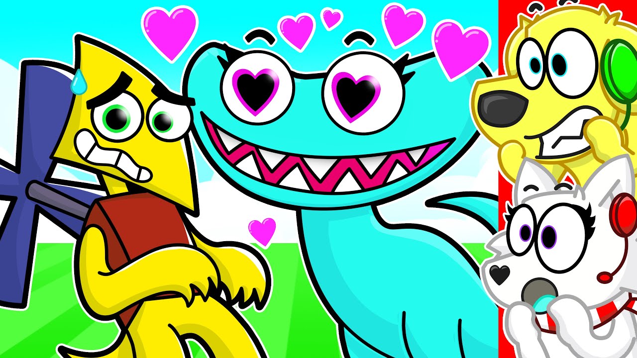 CYAN LOVES YELLOW!