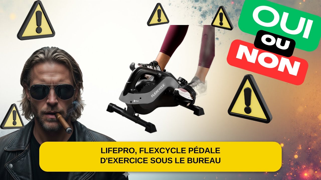 Le FlexCycle 2026 : le pédalier discret qui change tout dans peu d'espace