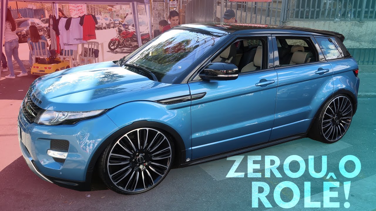 O DONO DA EVOQUE TEM 8 CARROS REBAIXADOS *Mega Live*