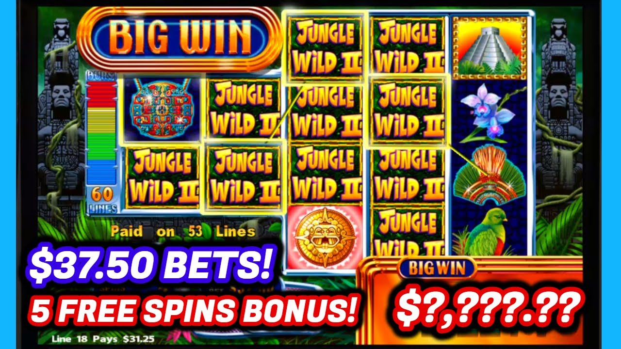 THAT'S AN AWESOME BIG WIN!! 🌞💰 Jungle Wild 2 / Slot Machine / Online Game / Free Spins!