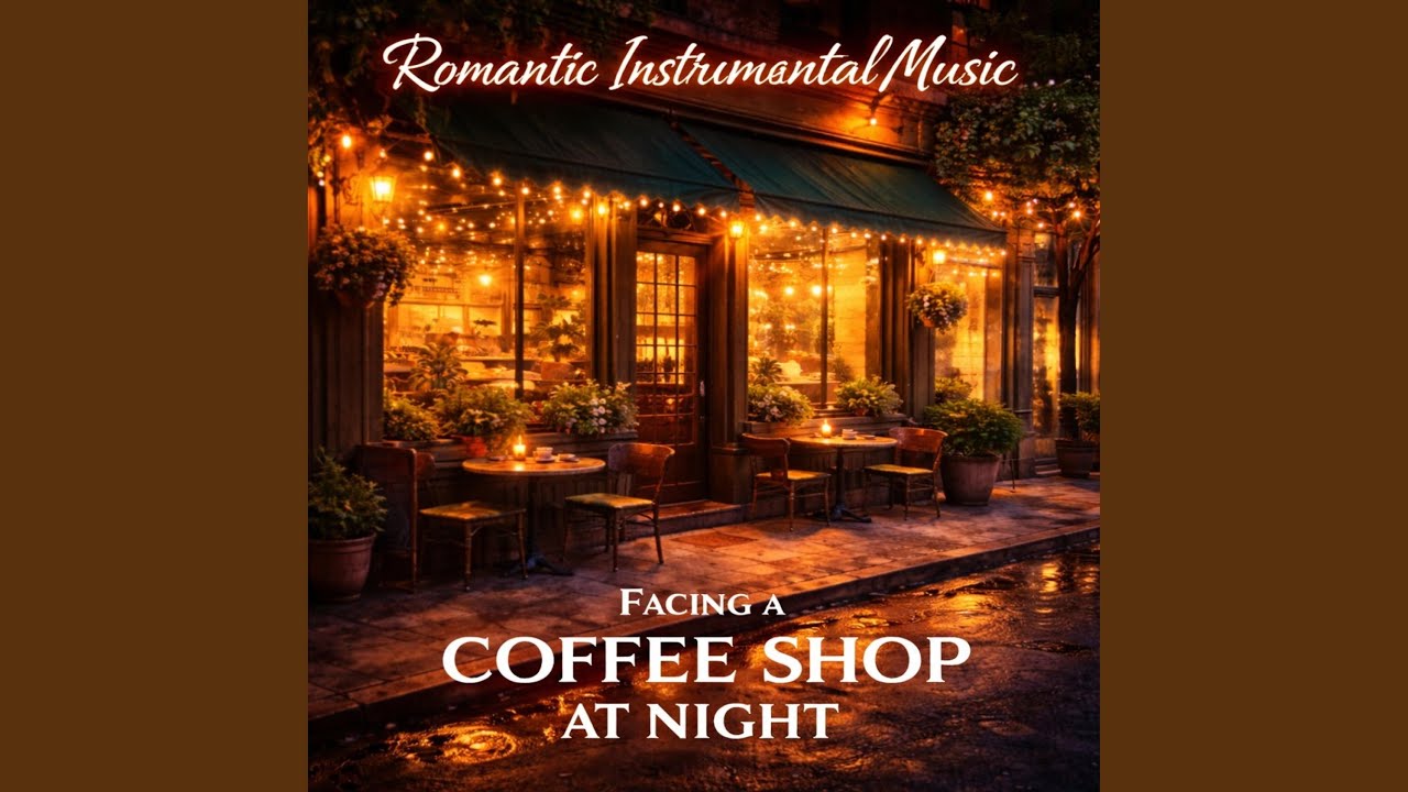 Romantic Dance Facing Coffee Shop