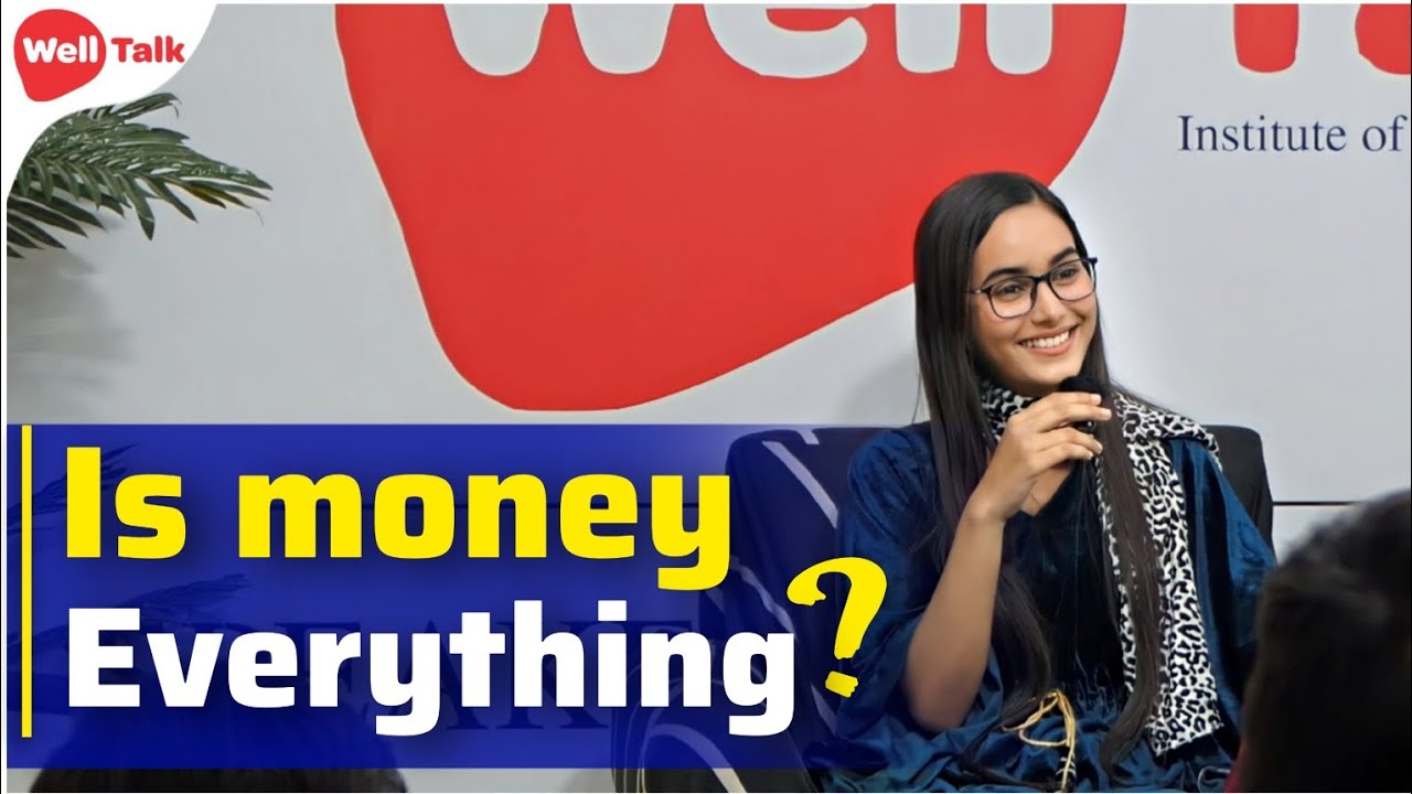 Is money everything? Public Speaking  | Trainees of WellTalk institute  | Spoken English practice