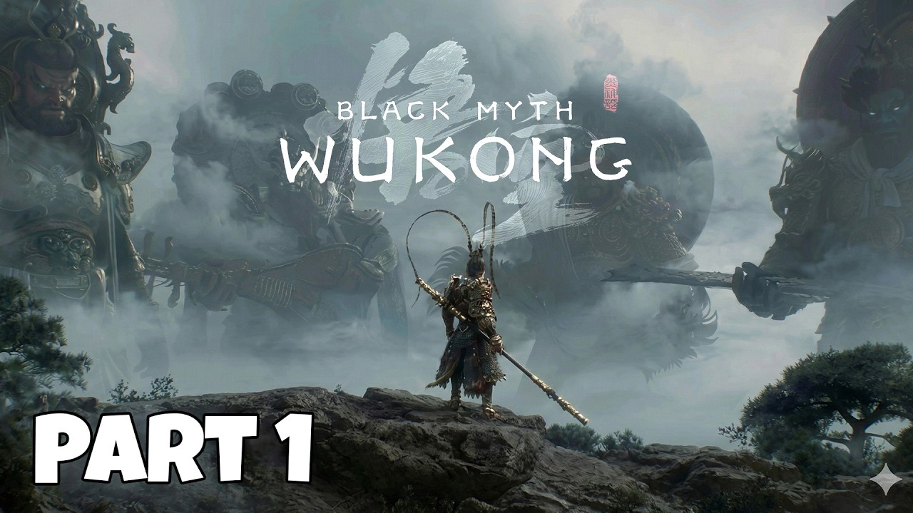 WUKONG VS ERLANG & 4 HEAVENLY GODS! (Black Myth Wukong Gameplay)  Part 1