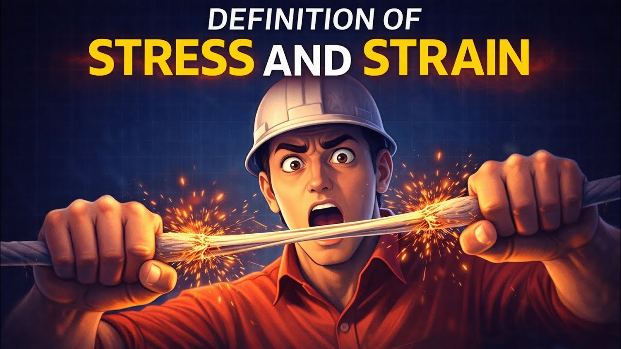 Stress and Strain Definition// What is Stress and Strain // What is Stress // What is Strain //
