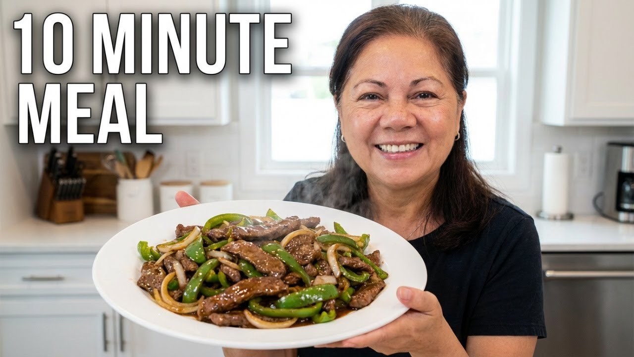 How to make Pepper Steak in ten minutes !