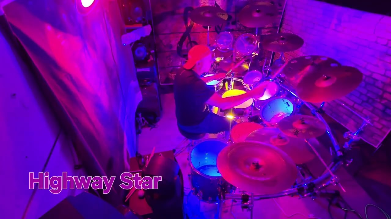 Highway Star-Deep Purple-drum cover/ Val Smith 