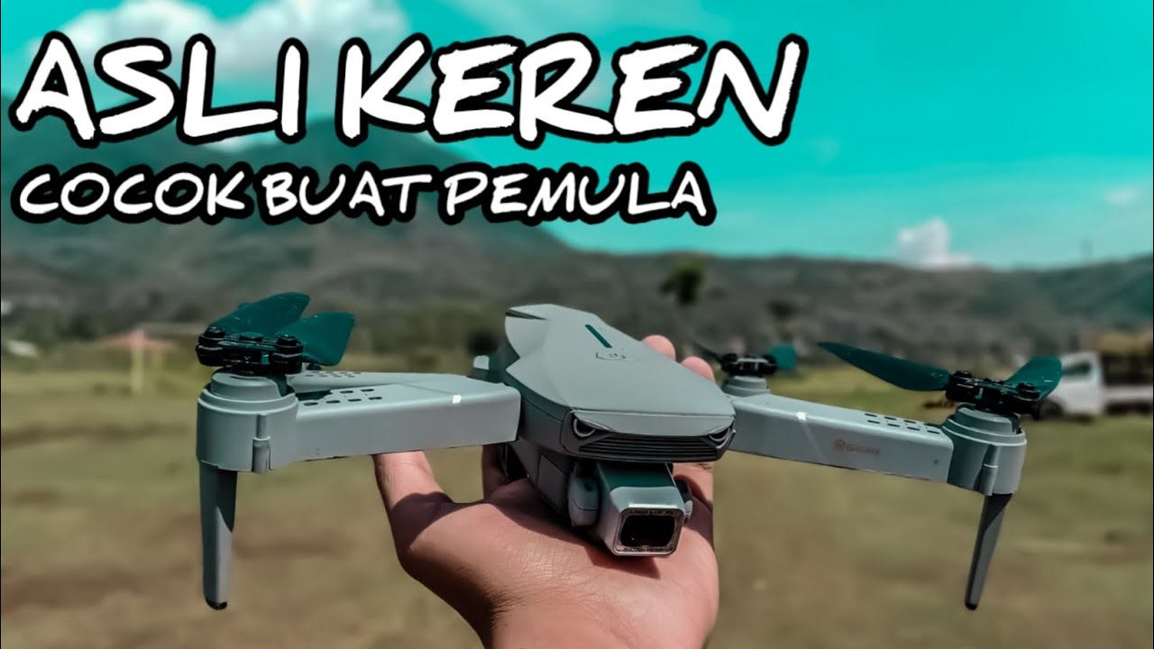 drone murah gps e520s pro 5g footage hasil nya mantap
