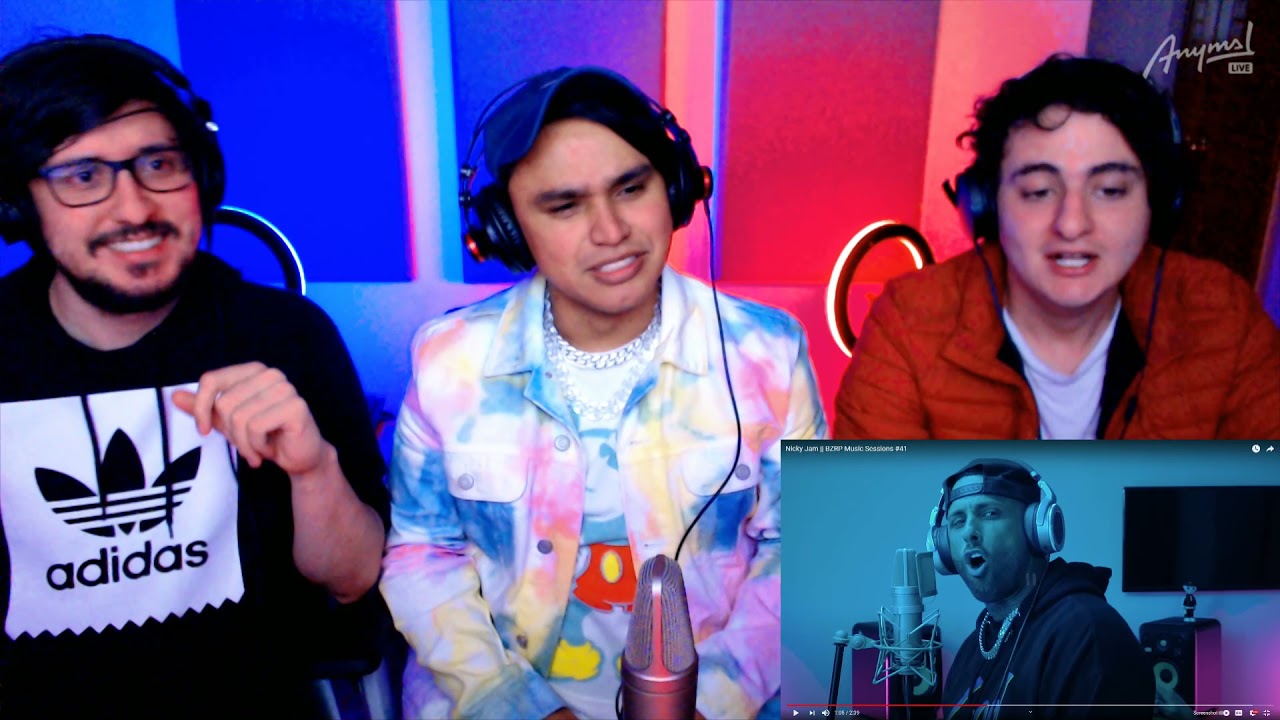[Reacción] Nicky Jam || BZRP Music Sessions #41 | ANYMAL LIVE 🔴