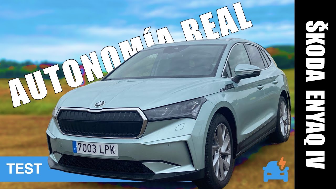 Skoda Enyaq IV | Primera prueba de autonomía y carga | SUV eléctrico