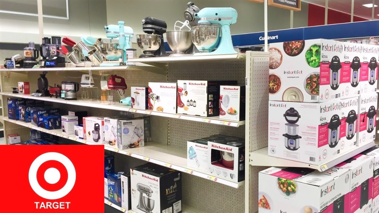 TARGET KITCHEN BLENDERS MIXERS FOOD PROCESSORS SHOP WITH ME SHOPPING STORE WALK THROUGH 4K