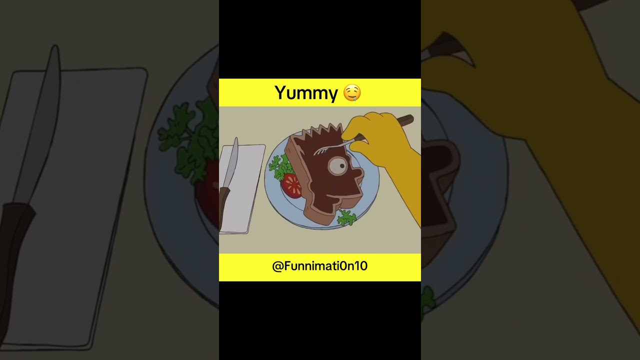 Couch food version #thesimpsons #shorts #funny