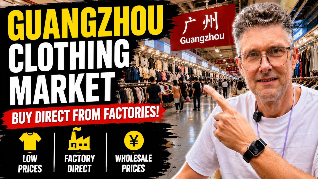 The Worlds BIGGEST Clothing (Apparel) Market | Guangzhou China