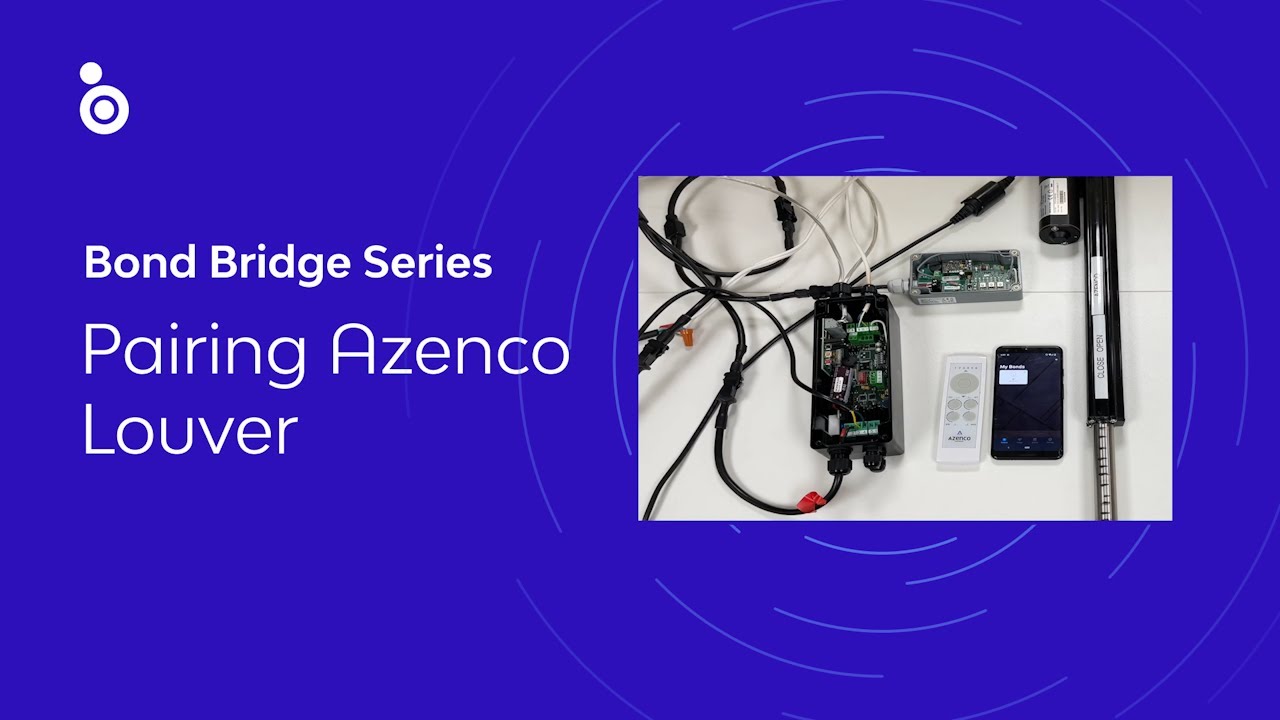 Azenco Louver Setup