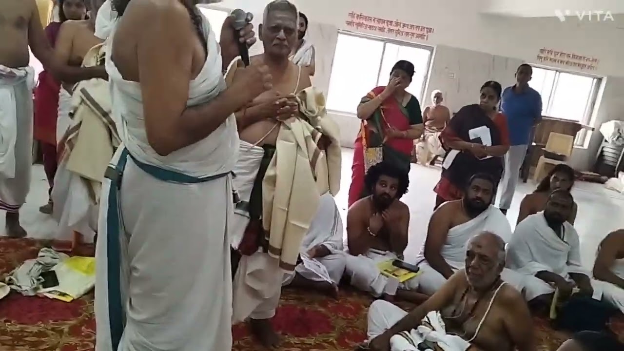 10.03.26. மகா ருத்ர ஹோமம், தம்பதி பூஜை,  அட்சதை ஆசிர்வாதம். TSGVR Trust. அயோத்யா. 88th வருடம்.