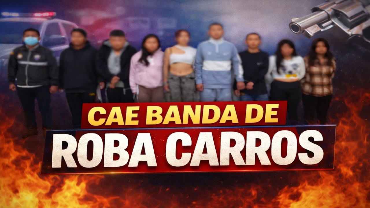 🚨 Cae banda dedicada al robo de carros y motos en Quito. Policía recupera vehículos robados