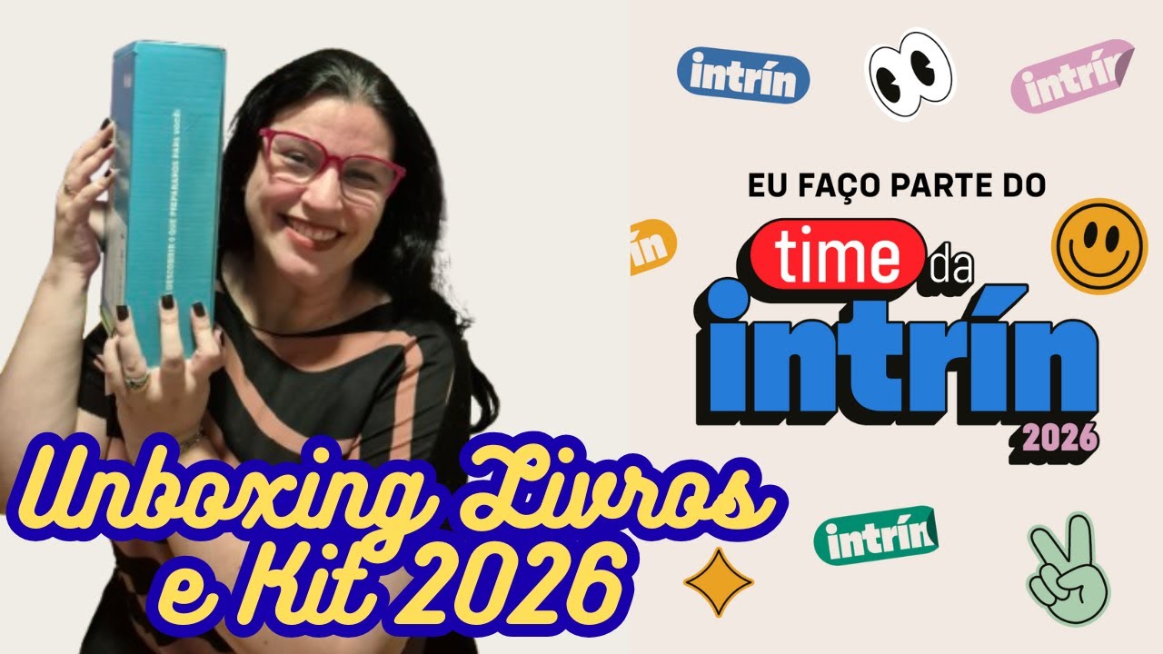 Unboxing Livros e Kit de Parceiros 2026 - Time da Intrín ( Editora Intrínseca)