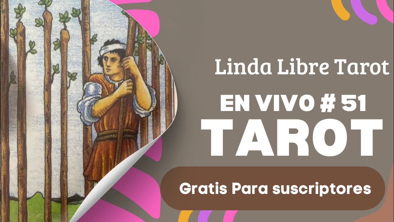Tarot en vivo # 51 / Linda Libre Tarot / Lecturas de Tarot GRATIS para suscriptores / Superchat