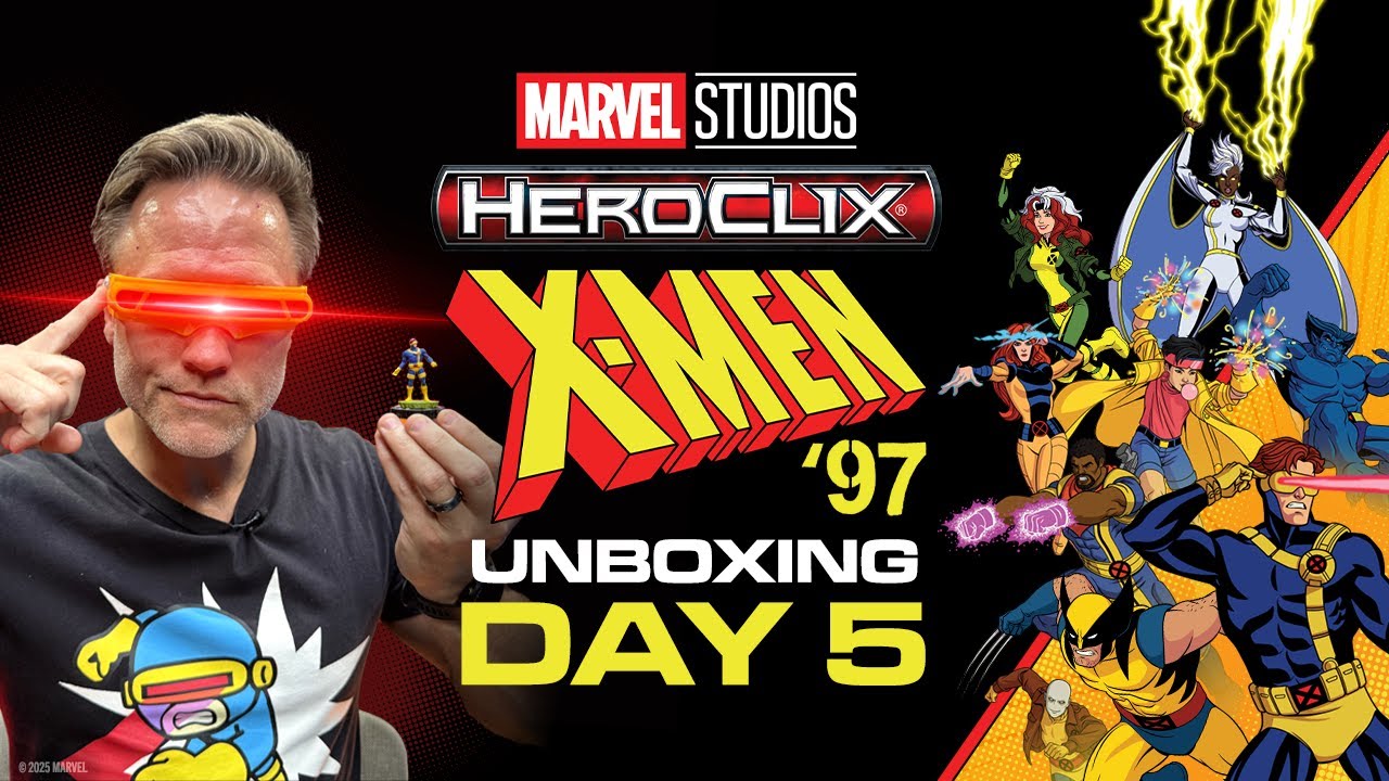Marvel HeroClix: Распаковка Людей Икс '97 | День 5