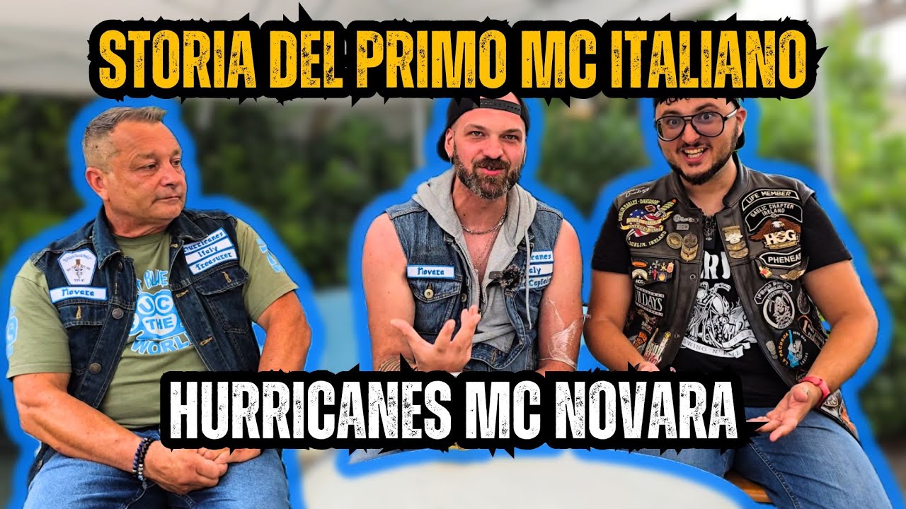 LA STORIA degli HURRICANES MC NOVARA - il più STORICO CLUB ITALIANO