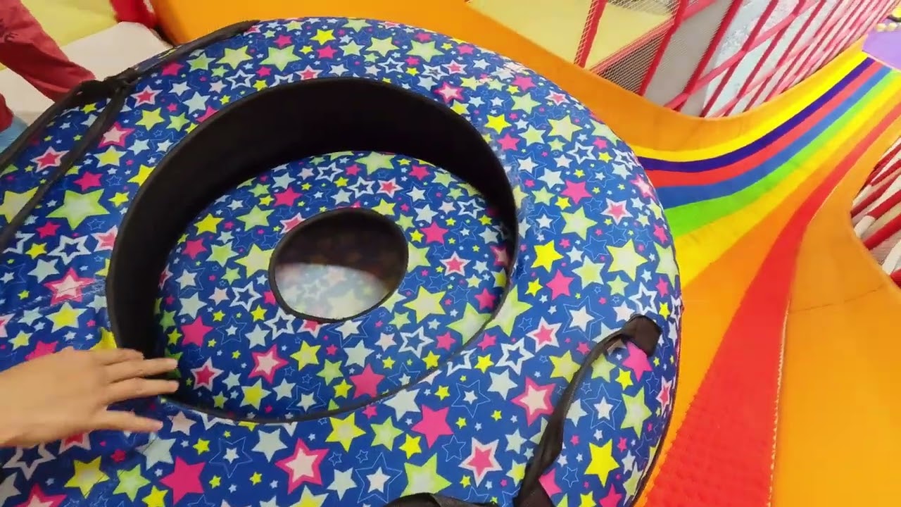 Philippines, Metro Manila, SM City Fairview, Fantasy World  - slide ride
