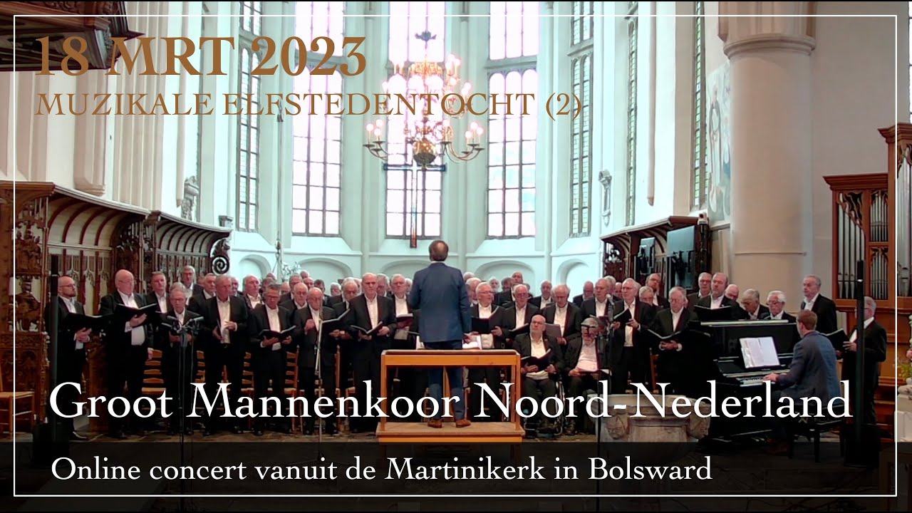 Muzikale Elfstedentocht (2) - Groot Mannenkoor Noord Nederland