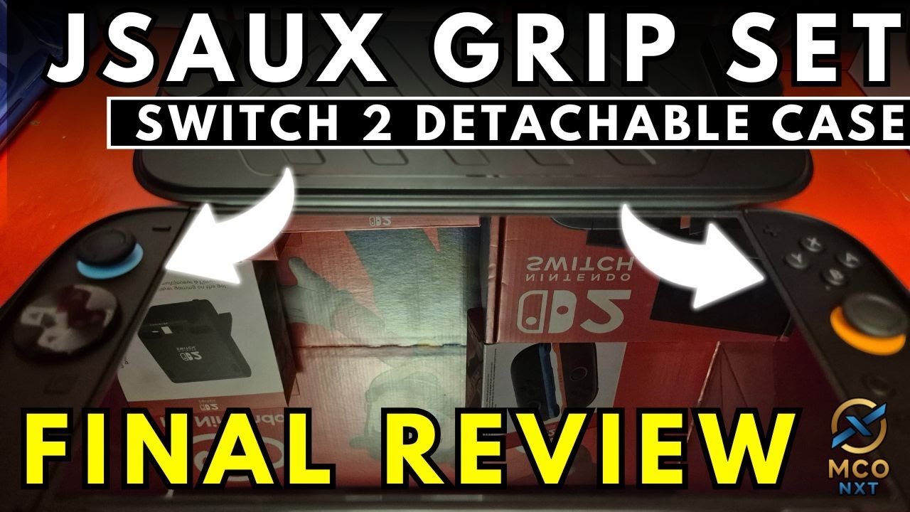 The BEST Grip Case for Switch 2? JSAUX SPLIT Case Reviewed / My Final Review
