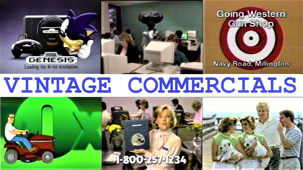 15 Minutes of Vintage VHS Commercials