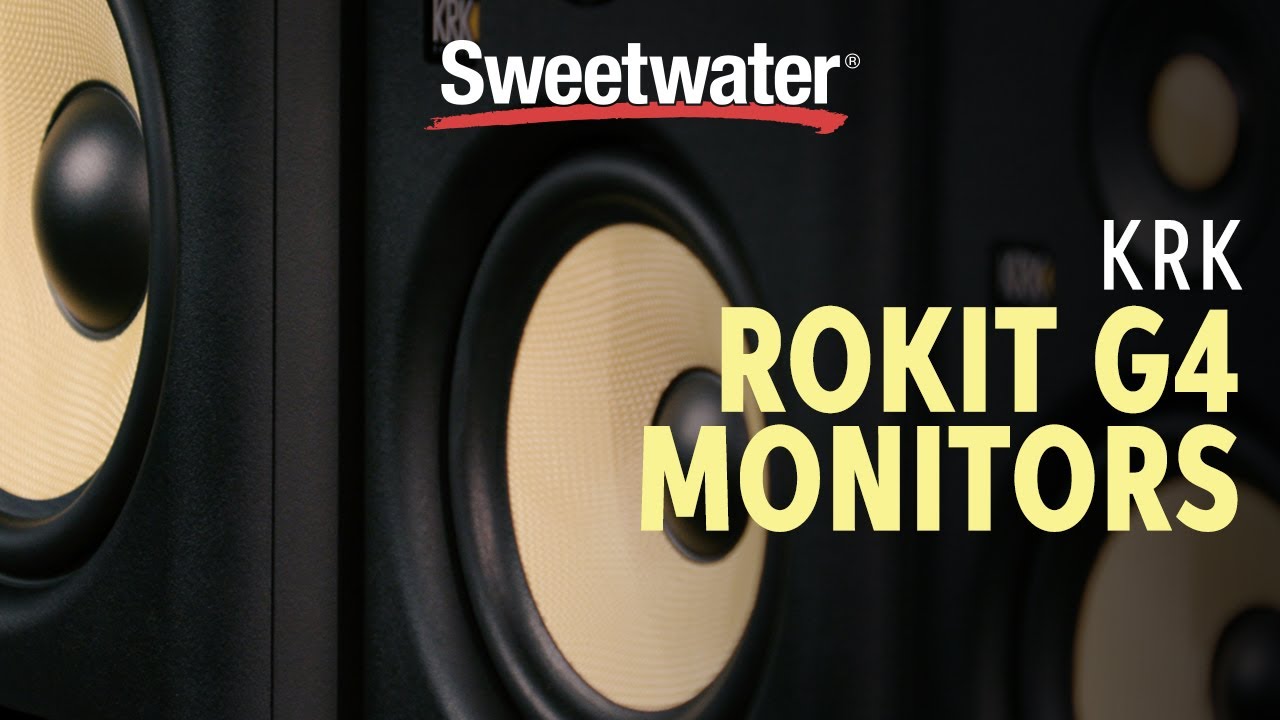 KRK ROKIT G4 Active Studio Monitors Overview