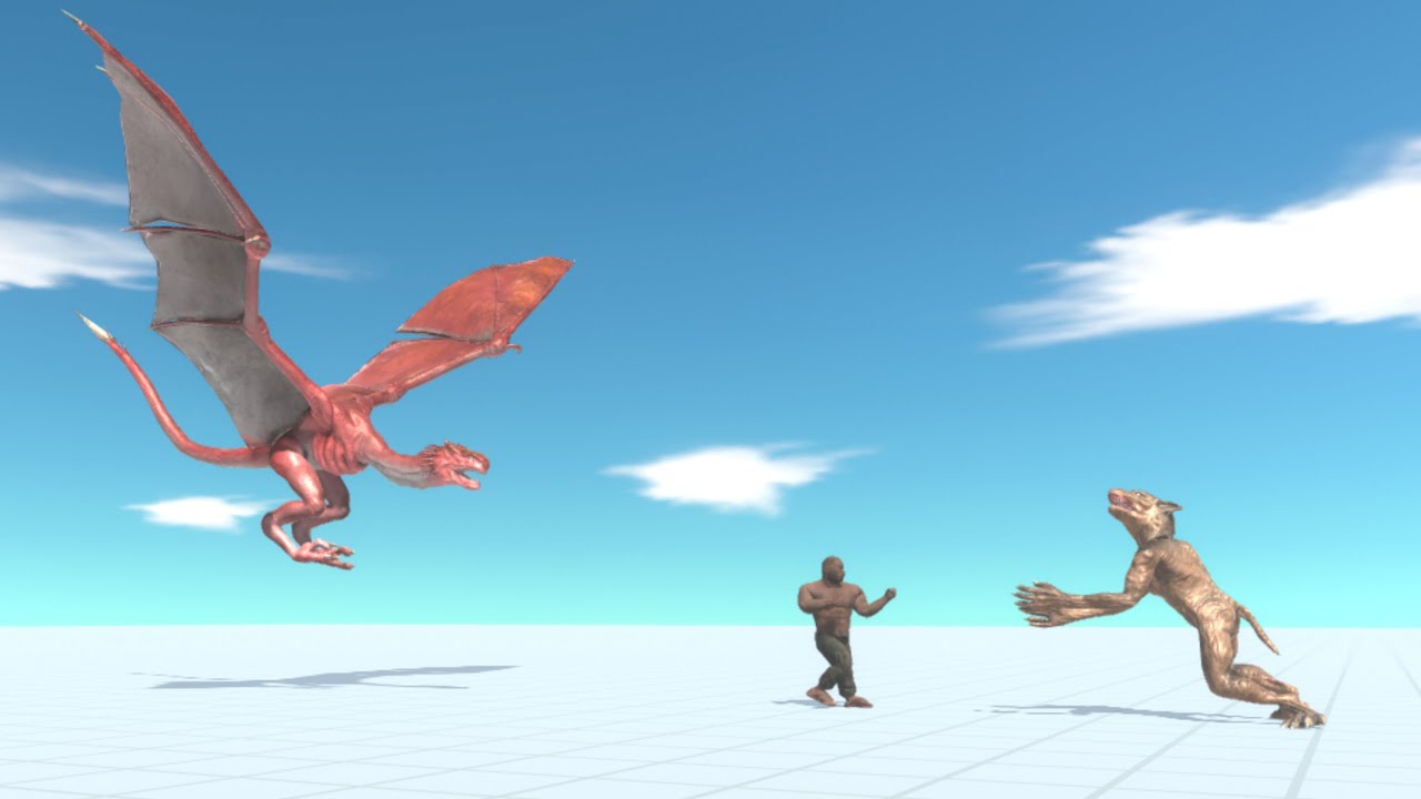 WYVERN & WEREWOLF vs EVERY UNIT - Animal Revolt Battle Simulator